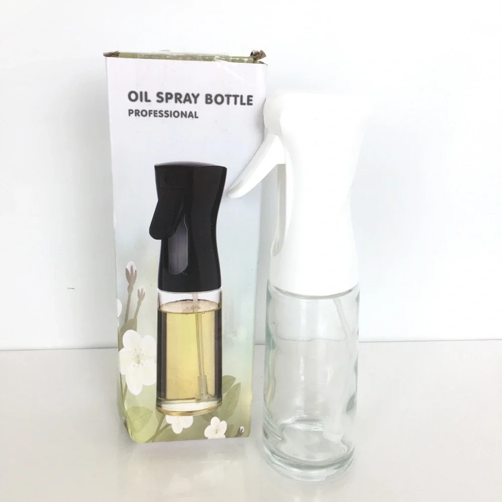 Professional Oil Sprayer for‎ Cooking, Olive Oil Mister, Glass Spray Bottle NEW